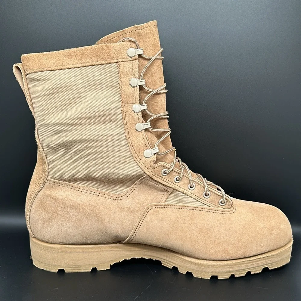 Belleville Army Combat Boots Temperate Weather Gore-Tex Tan‎ Men's Sz 16 XXW